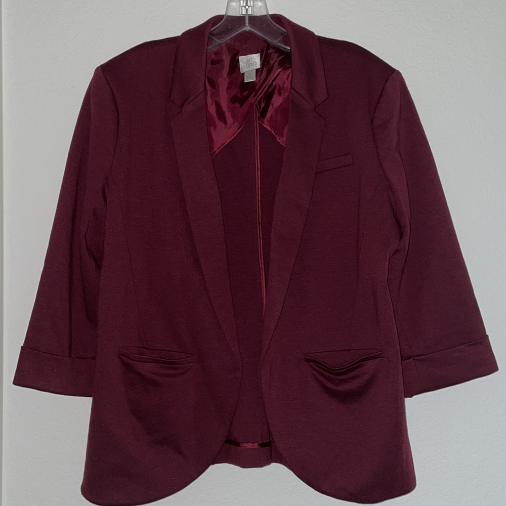 Lauren Conrad 3/4 knit blazer